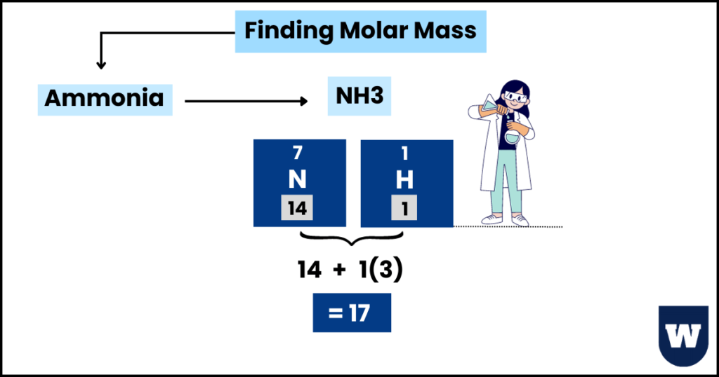 finding molar mass states of matter 